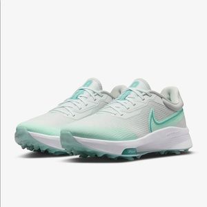 Nike Air Zoom Infinity Tour NEXT% Golf Shoes 2022 - White/Washed Teal/Mint Foam